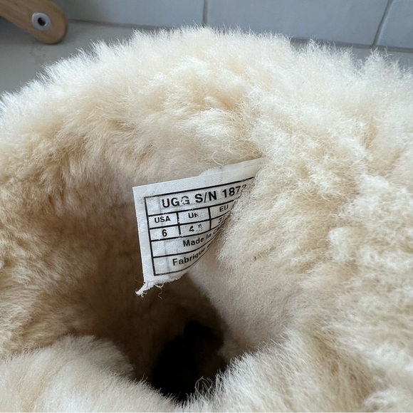 Ugg Bailey Suede Button Triplet II Water-Repellent Tall Boots - Picture 5 of 9